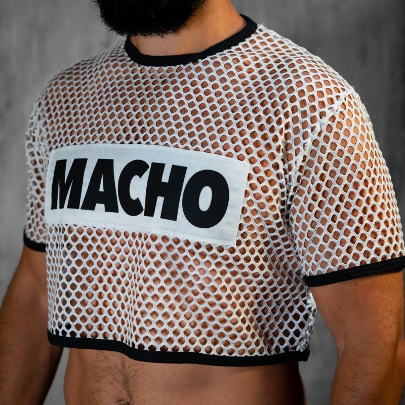 Boxer Barcelona MACHO TOP | White – UberKinky