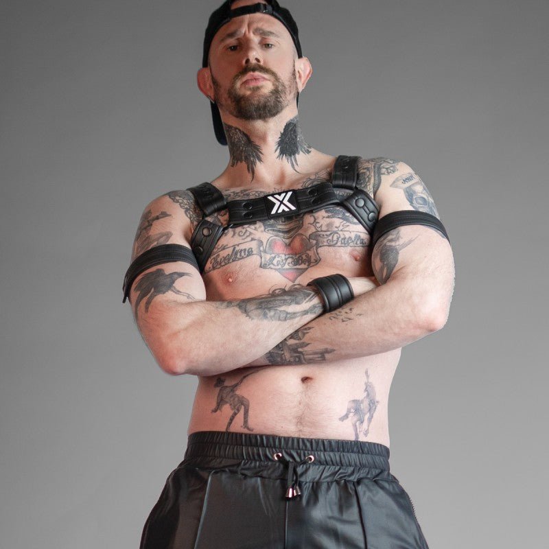 Boxer Barcelona Neo Rave Harness | Black – UberKinky