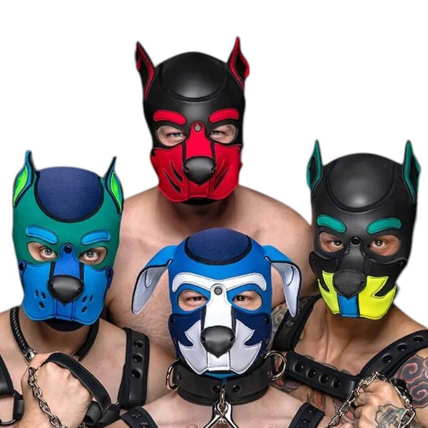 puppy play sex toys Bdsm Bondage Of Puppy Play Dog Hood Mask With Chest... From 43,55 € main image 1