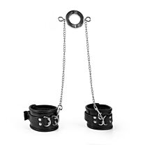 UberKinky Imprisoned Ball Stretcher With Ankle Restraints 1