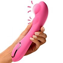 Inmi Extreme-G Inflating G-spot Silicone Vibrator 5.5 Inches