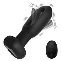 Inmi Extreme-G Vibrating and Flicking Silicone Butt Plug 4.4 Inches