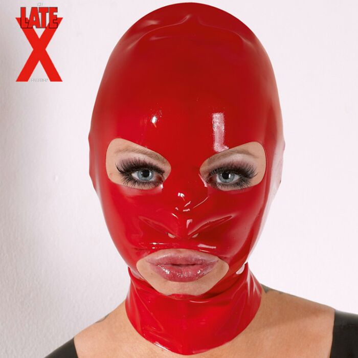 LateX Ladies Mask Bondage Hoods Masks Blindfolds U